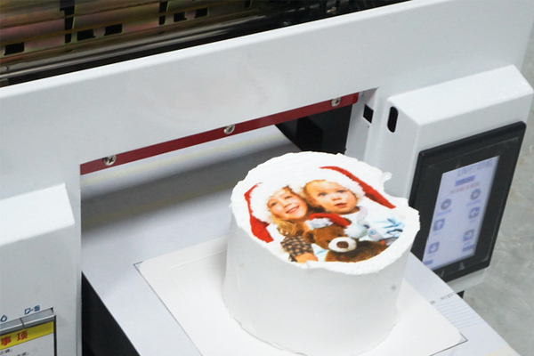 HL-4H Small A4 digital  food printer printing on cake etc