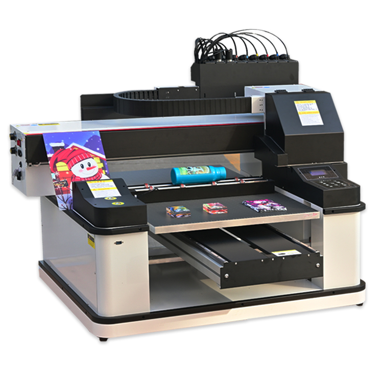 A1 Dual And Three Heads Support UV Led Flatbed Printer