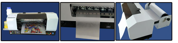 New Advanced Welcomed Printer DTF Color And White Support Well Fabric Direct To Film Printing